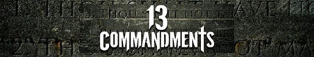 13 commandments